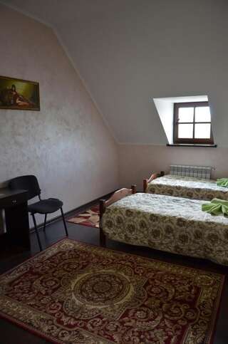Гостевой дом Dom u Rodnika Каменец-Подольский Бюджетный двухместный номер с 2 отдельными кроватями-5